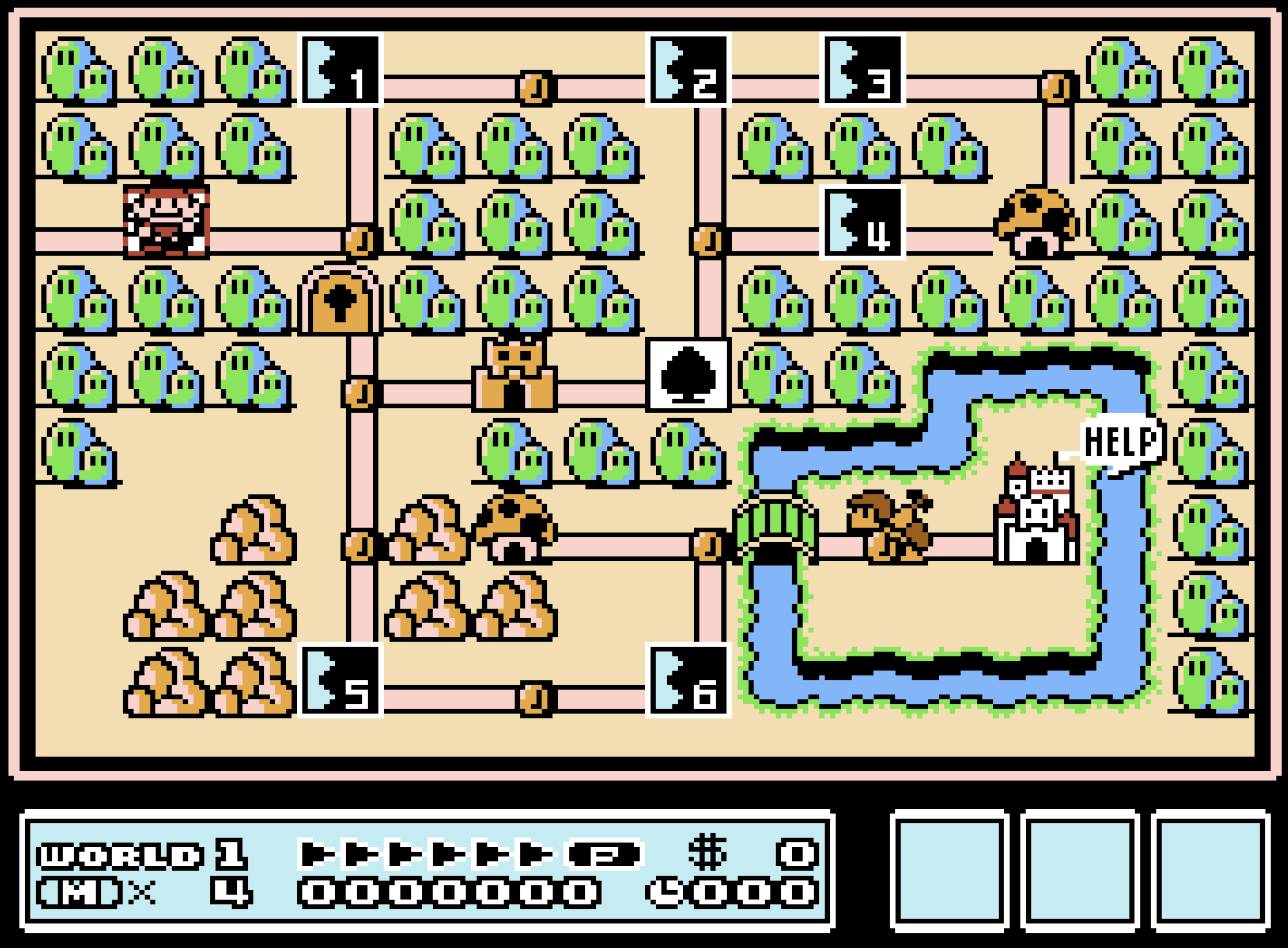 Mario 3 Map